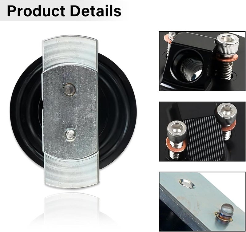 ROOTMUTIFY F4TZ-6753-A Dipstick Adapter Repair Kit, Fit for Ford 7.3L Powerstroke F250 F350 F450 F550 1994-2003, Excursion 2000-2003, Van E250 E350 1995-2003, Replaces F4TZ-6751-A, F4TZ-6751-B (Black) - Image 5
